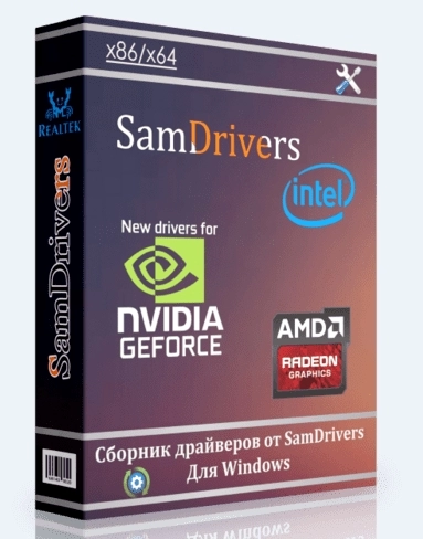 SamDrivers 23.1 - Сборник драйверов для всех Windows  Полная версия ISO