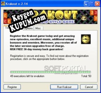 Ключ активации для Krakout RE