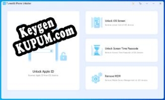 Бесплатный ключ для TunesKit iPhone Unlocker