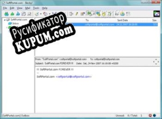 Русификатор для Becky! Internet Mail
