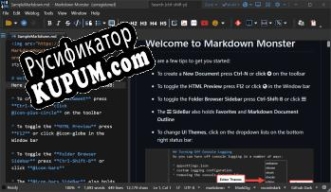 Русификатор для Markdown Monster